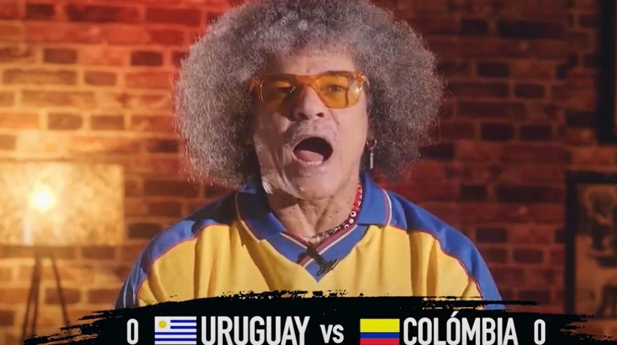 Carlos 'el Pibe' Valderrama. 