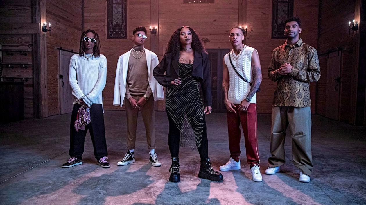 Integrantes del grupo musical colombiano ChocQuibTown