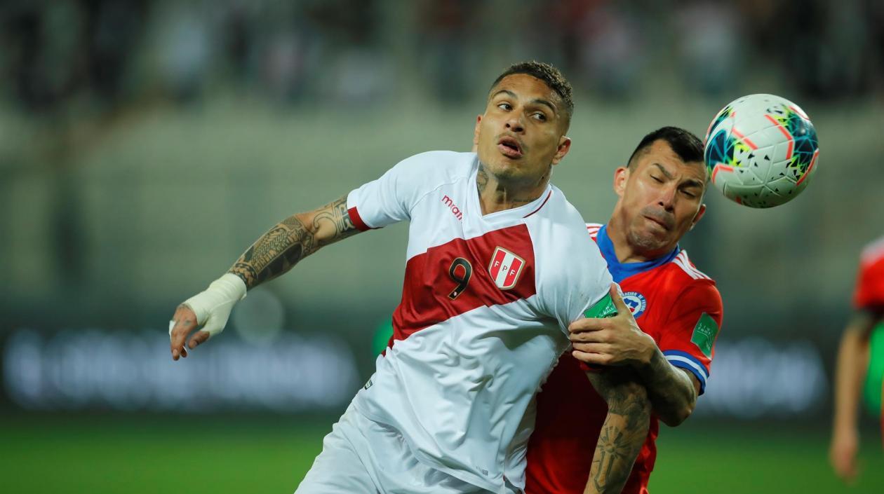 Paolo Guerrero, delantero peruano. 