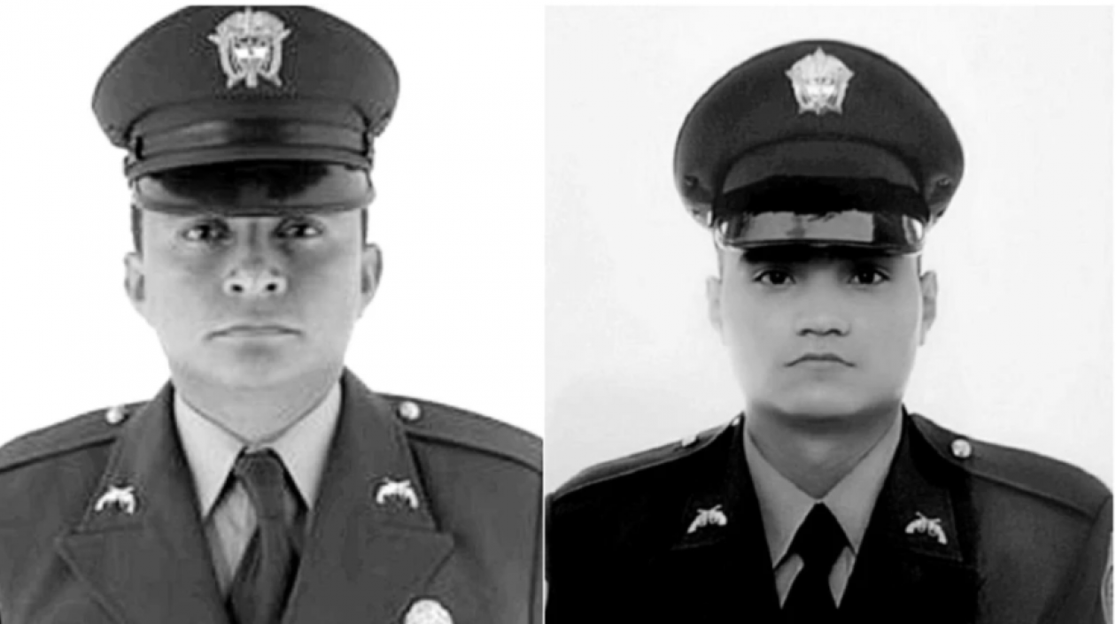 Los patrulleros asesinados.