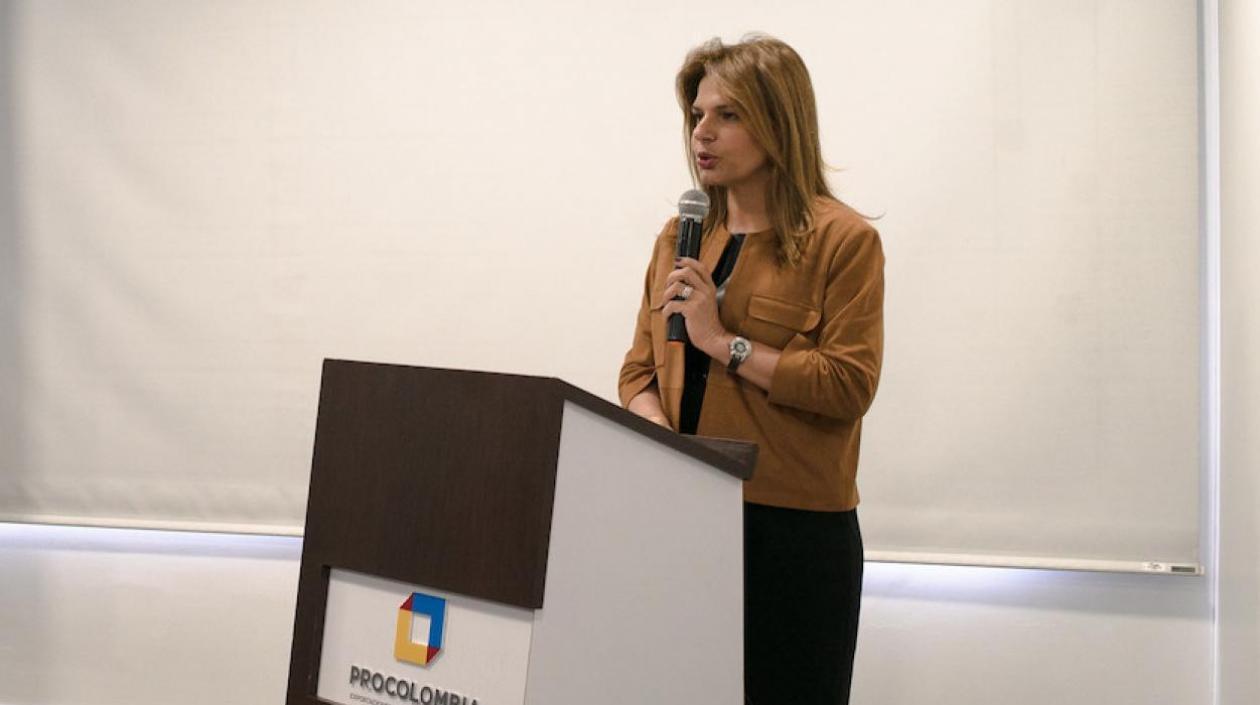 Flavia Santoro, presidenta de ProColombia.
