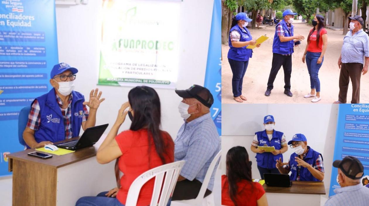 Jornada de conciliación entre los habitantes de los municipios del Atlántico. 