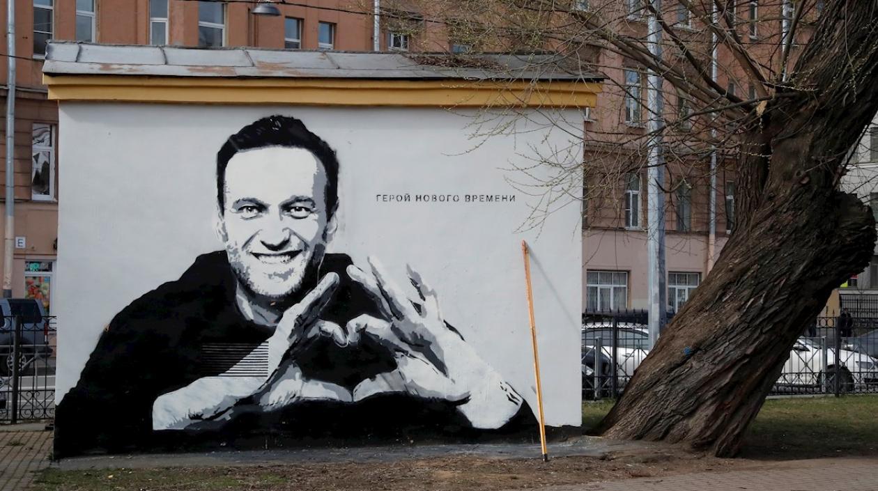 El encarcelado líder opositor ruso, Alexéi Navalni.