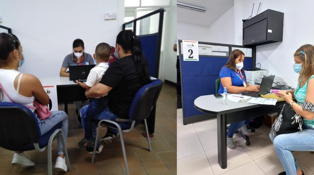 Jornada de pre-registro de migrantes. 