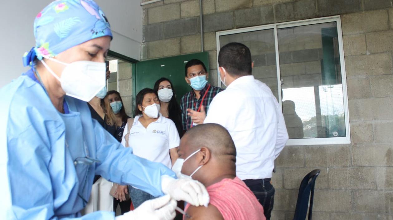 La jornada se realiza en el estadio de béisbol 18 de junio y se adelantará en 12 municipios más del departamento de Córdoba.