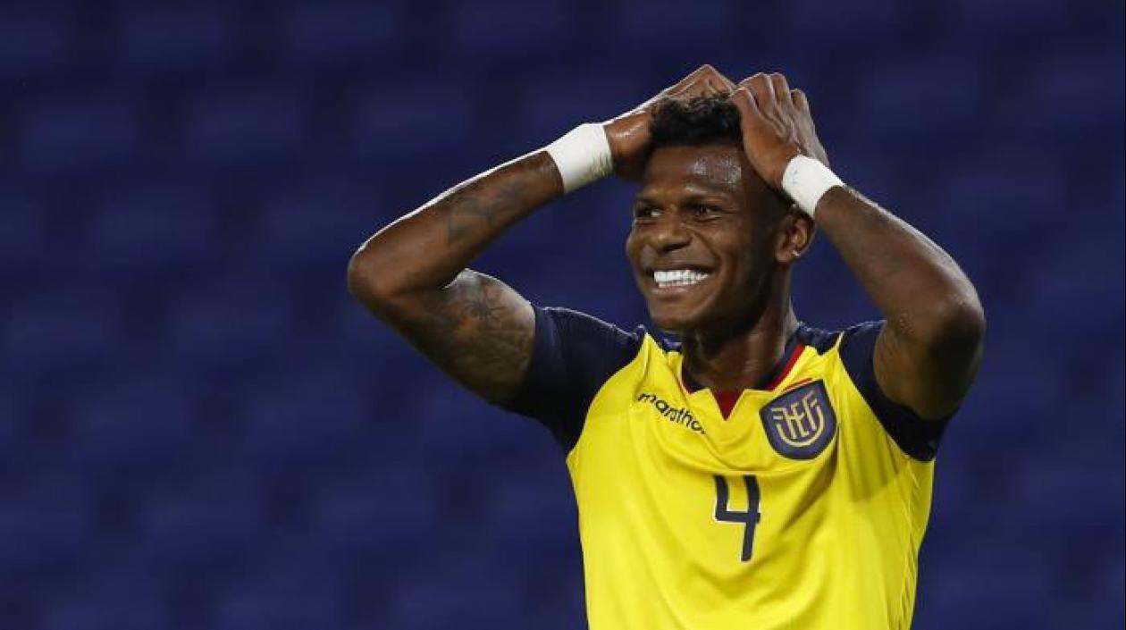 El defensa ecuatoriano Robert Arboleda.