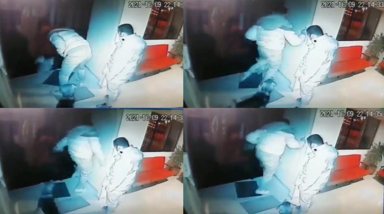 Imágenes del suceso.