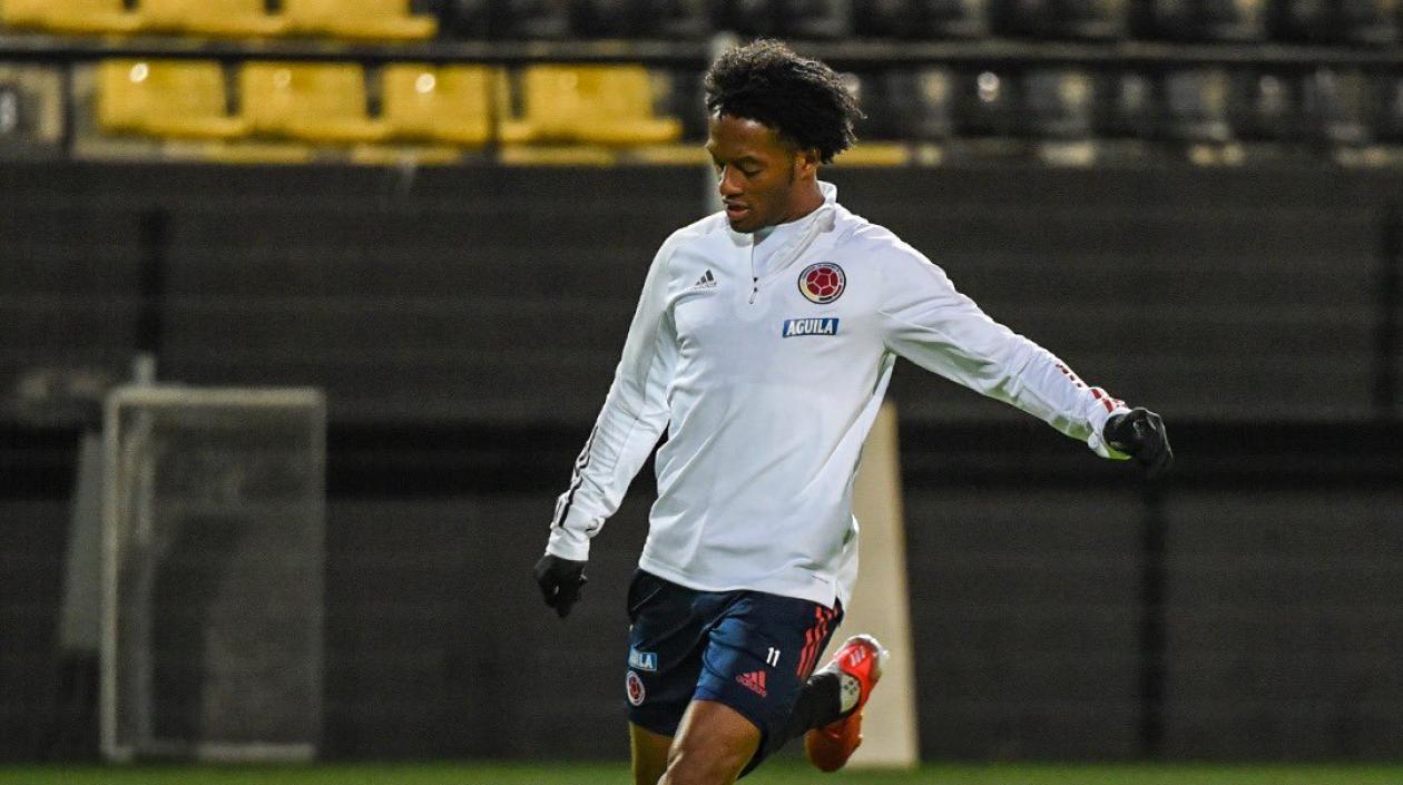 El volante Juan Guillermo Cuadrado.