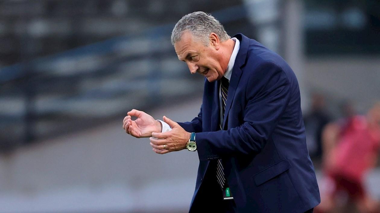 El seleccionador de Ecuador, el argentino Gustavo Alfaro.