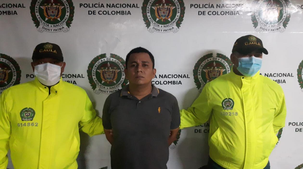 Ober Ricardo Martínez Gutiérrez, alias ‘Negro Ober’.