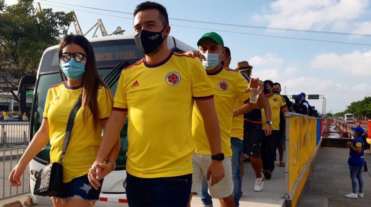 Plataforma de descenso de pasajeros. 