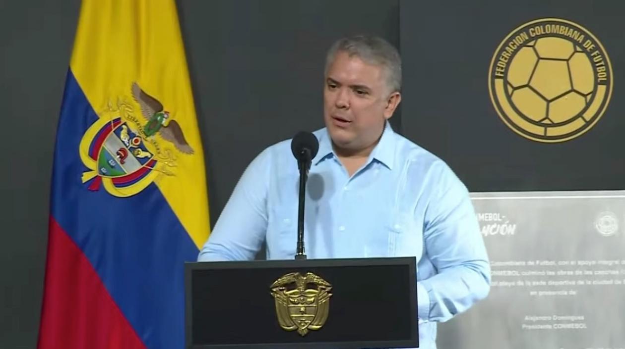 Presidente Iván Duque. 