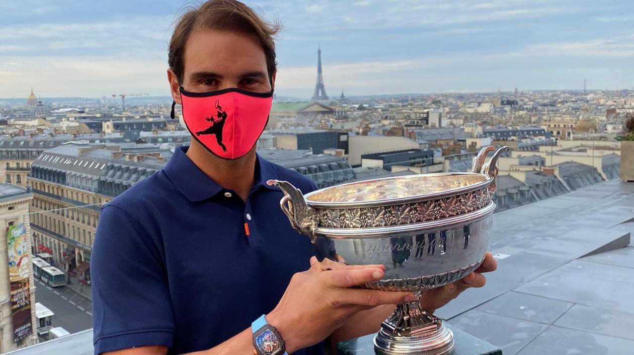 Rafael Nadal, tenista español. 