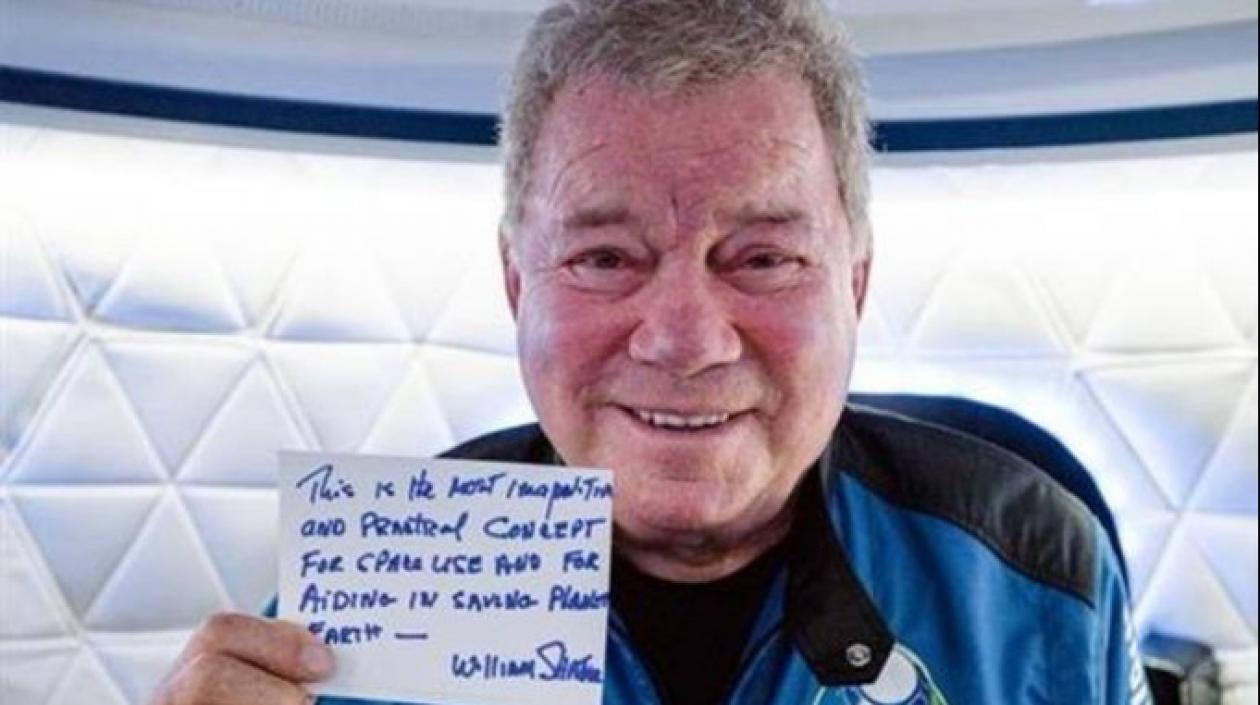 El actor William Shatner.