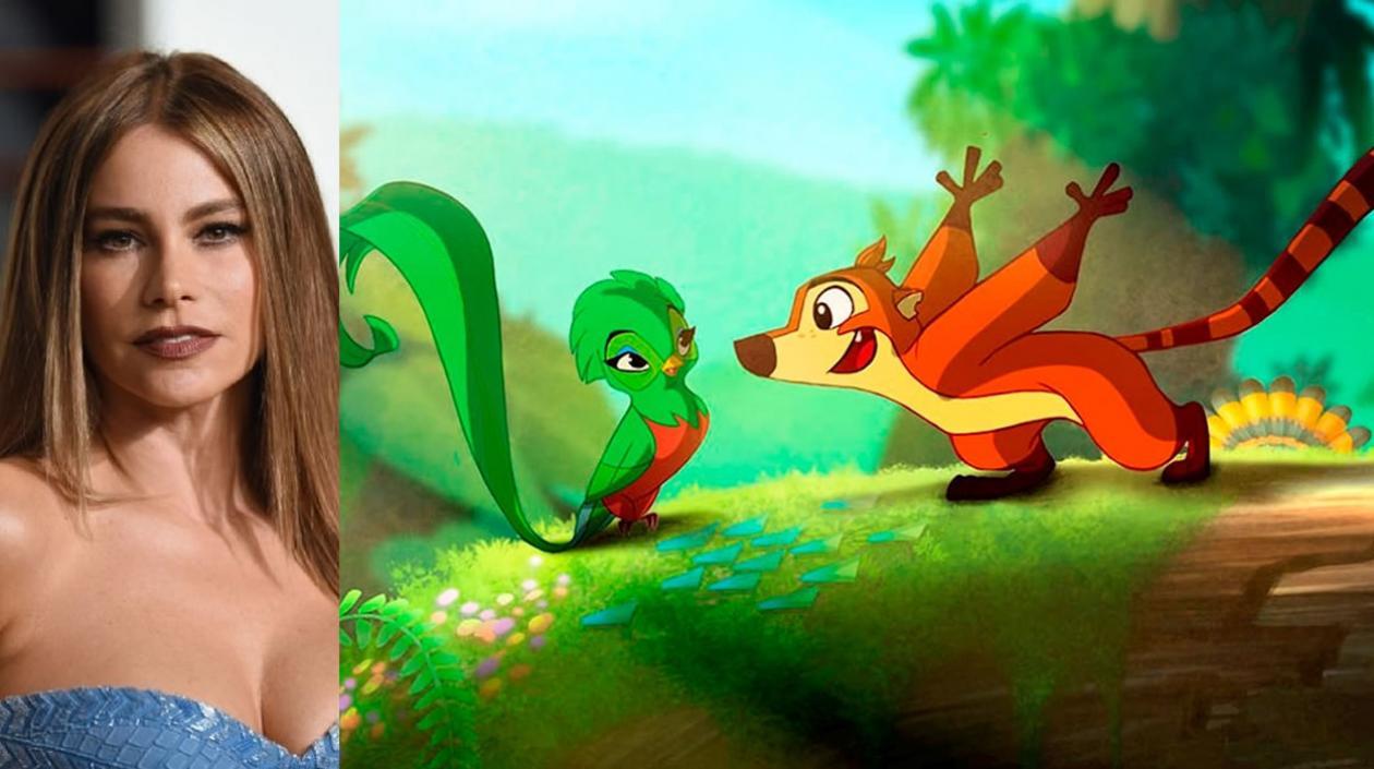 Sofía Vergara y la película animada "Koati".