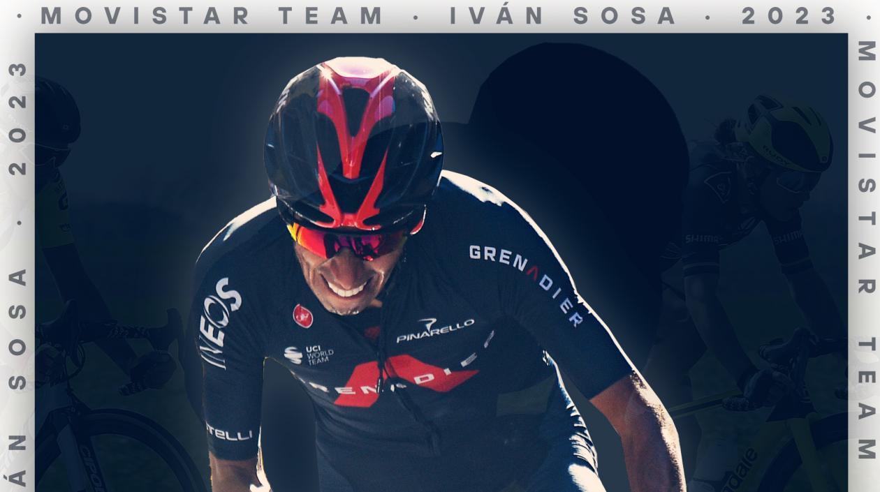 El ciclista colombiano Iván Ramiro Sosa.