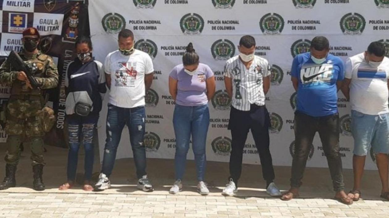 Los capturados fueron asegurados en centro carcelario. 