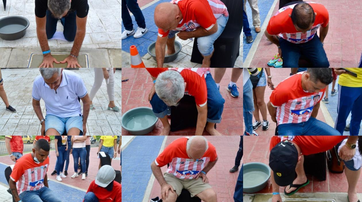 Glorias del Junior en La Ventana de Campeones.