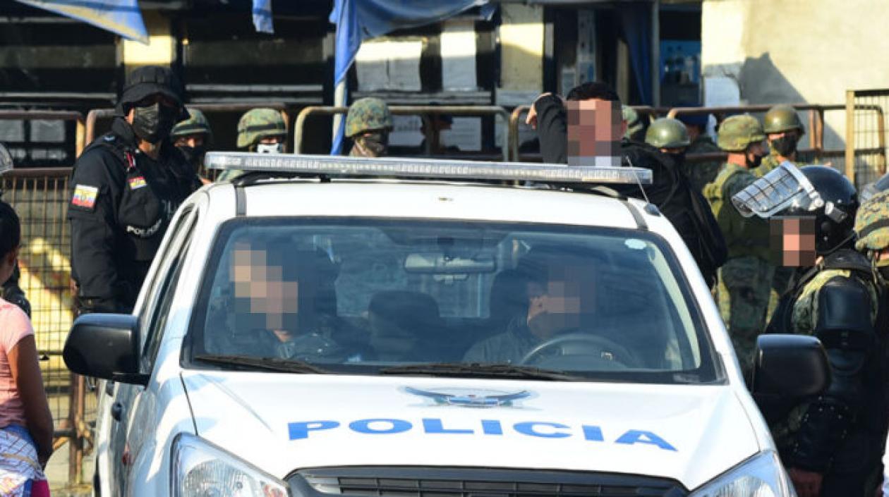 El presunto suicidio de los cuatro privados de libertad ocurrió en el pabellón 8 de la Cárcel Número 1 de Guayas.