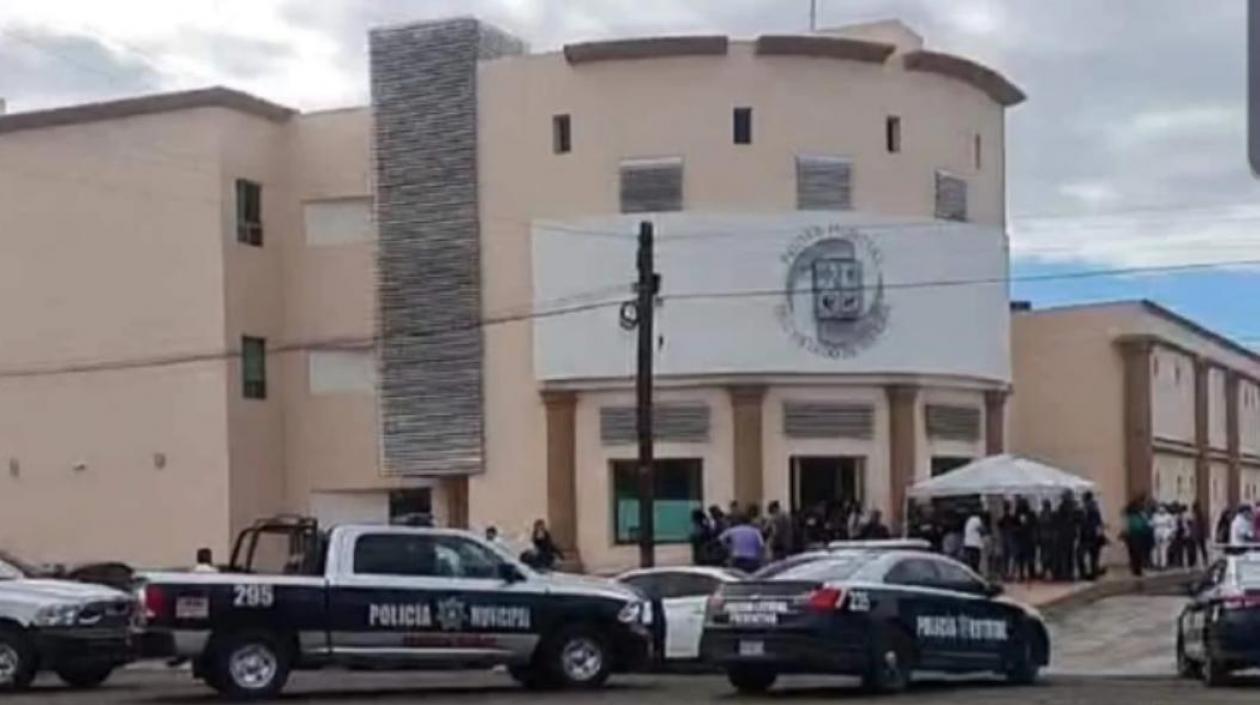 Edificio de los juzgados donde ocurrió el hecho. 