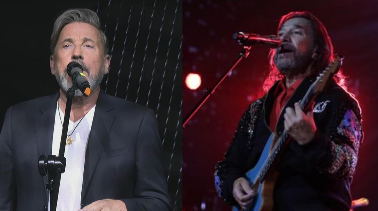 Ricardo Montaner y Marco Antonio Solís, cantantes.