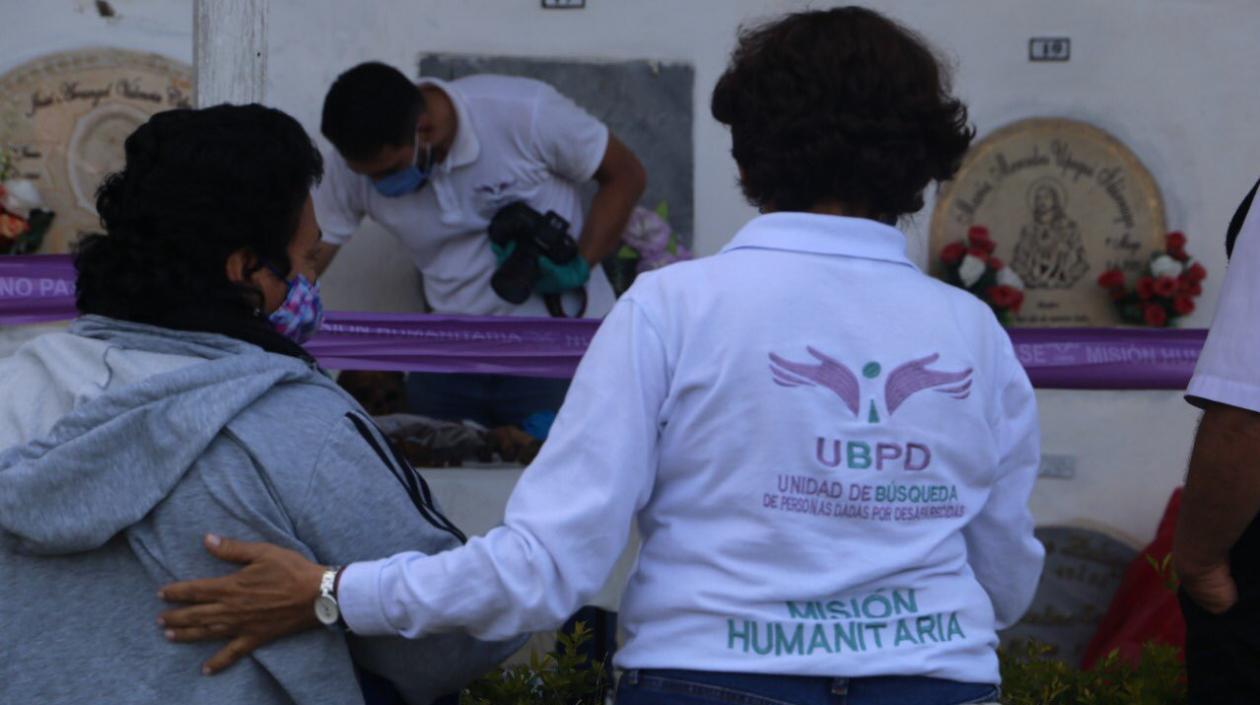 Imágenes de la diligencia realizada.