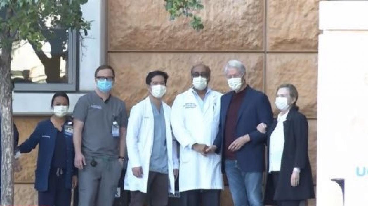 El expresidente estadounidense Bill Clinton