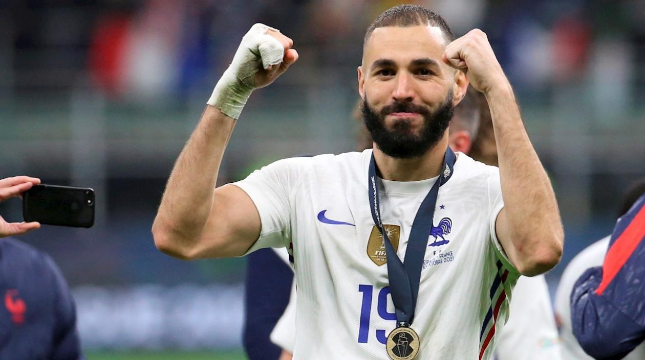 Karim Benzema, delantero del Real Madrid.