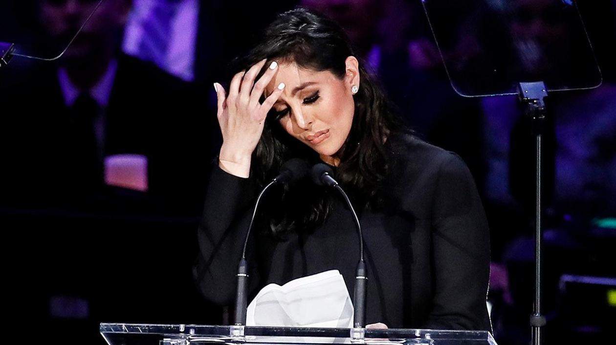 Vanessa Bryant, viuda de Kobe Bryant.