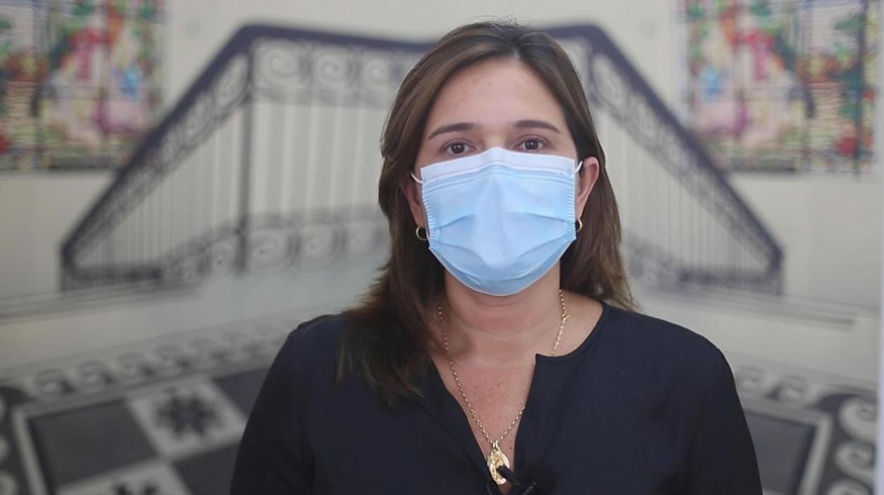 La secretaria de Cultura, María Teresa Fernández.