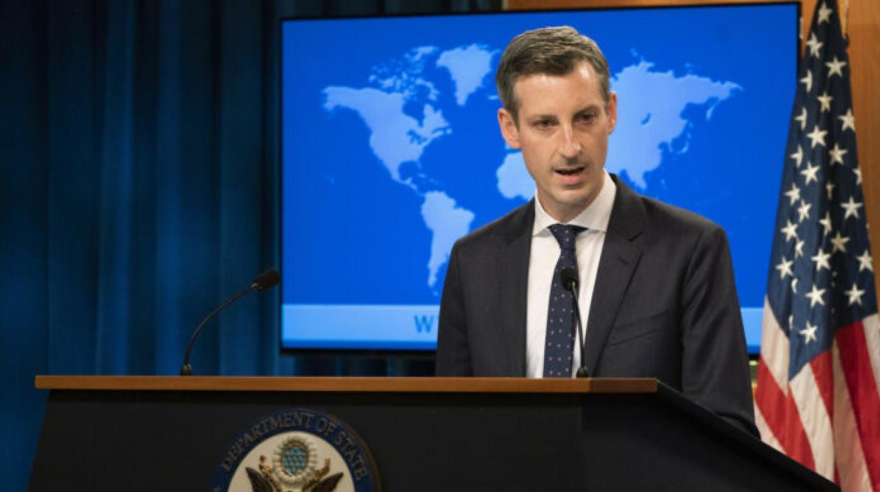 El portavoz del Departamento de Estado, Ned Price.