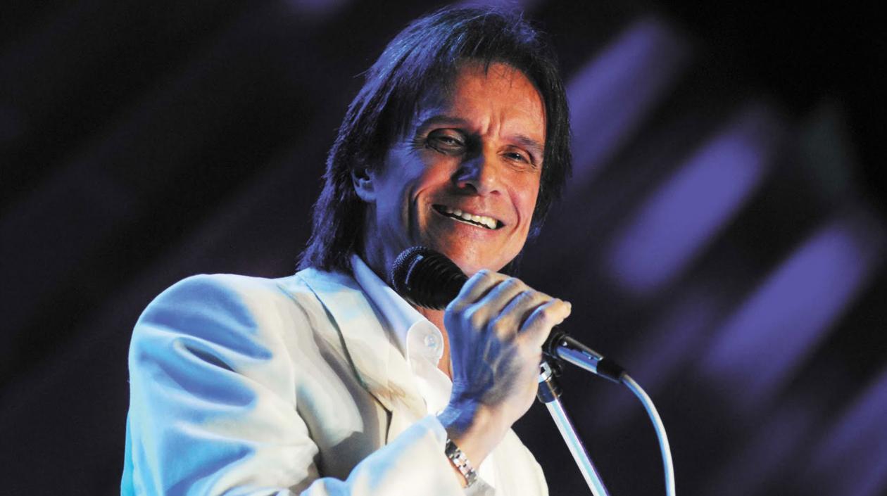 Cantante Roberto Carlos.