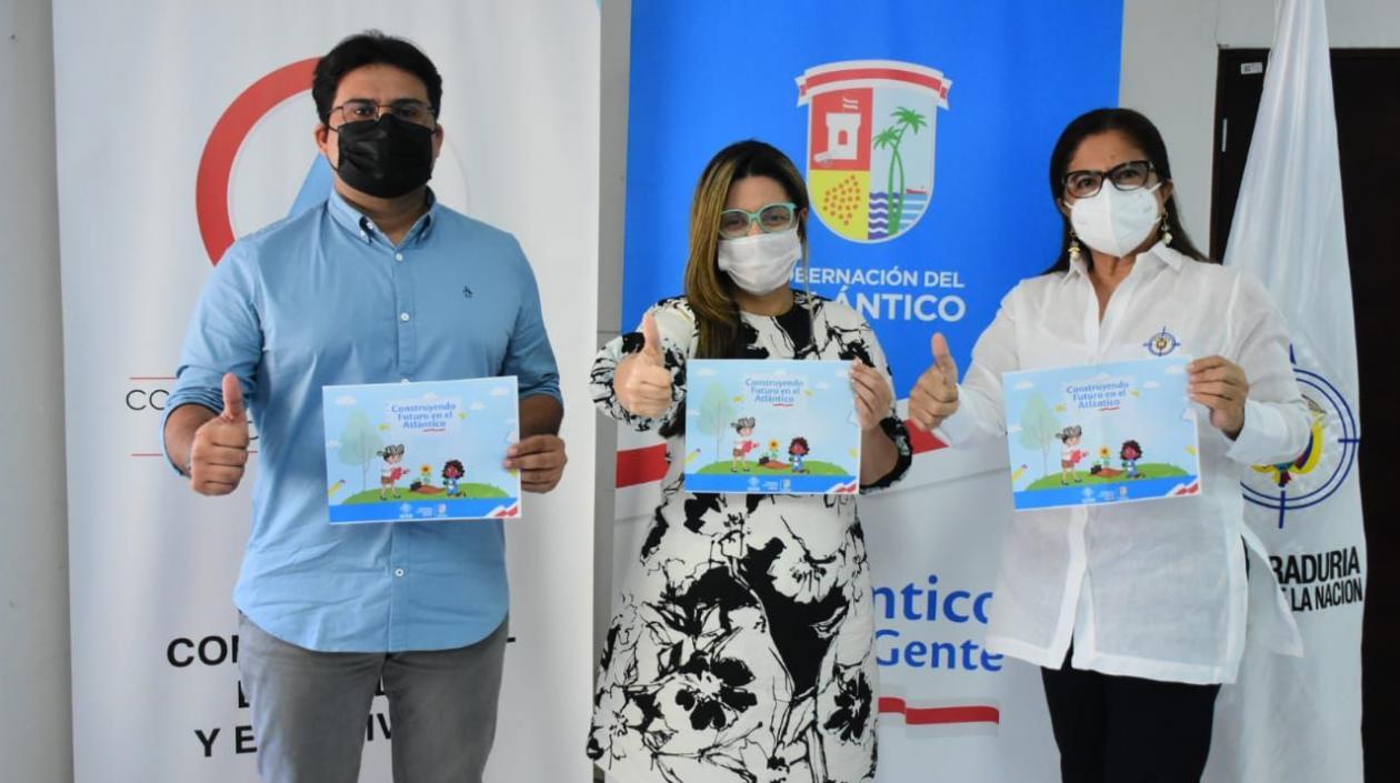 El proyecto se inició con la presentación y la socialización de la cartilla del 'Construyendo futuro en el Atlántico', desarrollada por la PGN, que será implementada en los colegios oficiales.