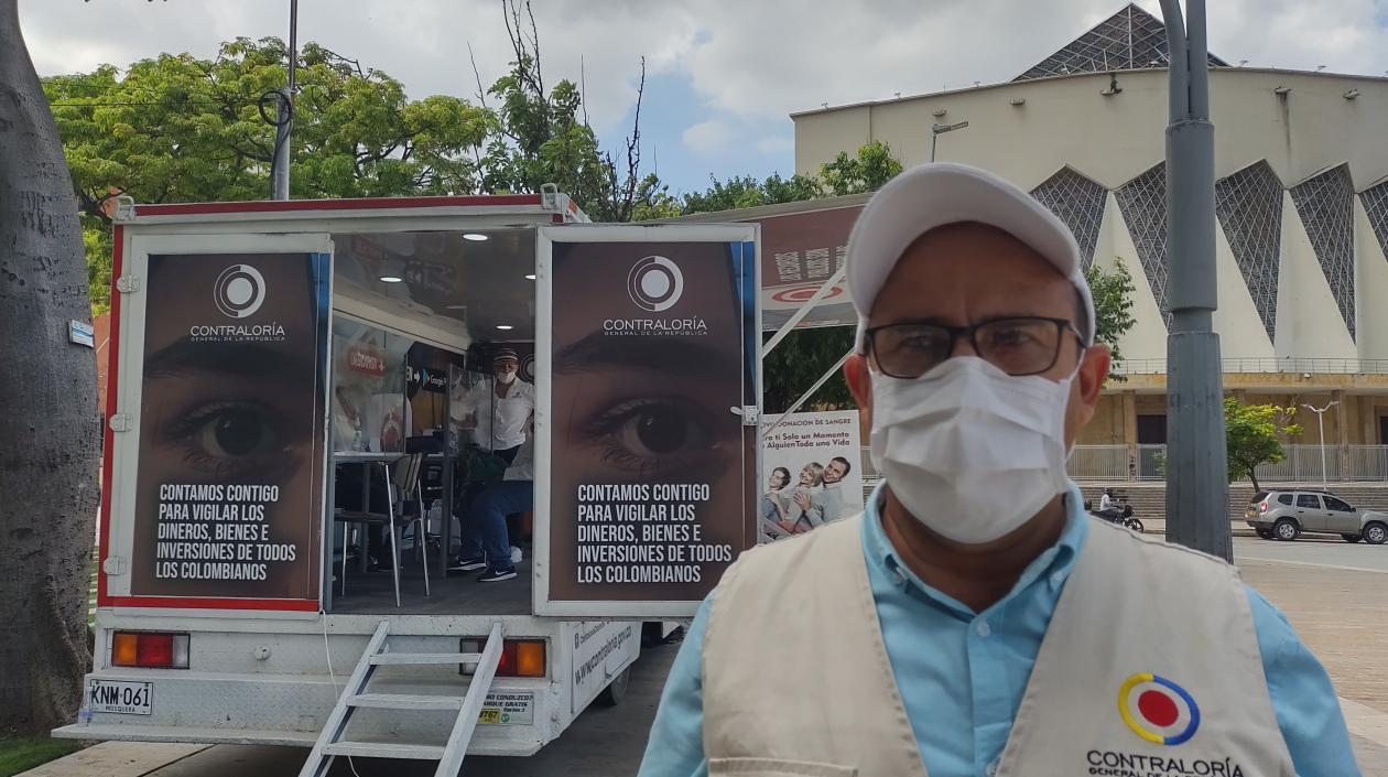 Wilson Barandica, gerente de la Contraloría General en Atlántico.