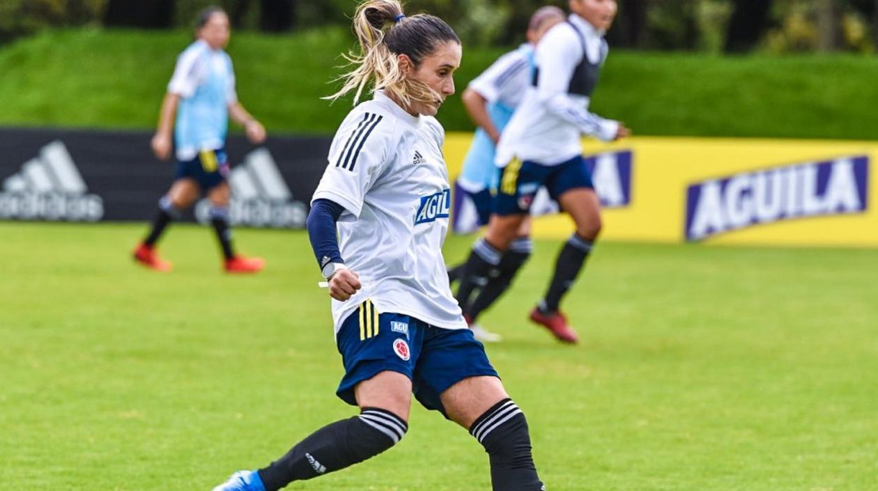 Daniela Montoya, jugadora de Colombia. 