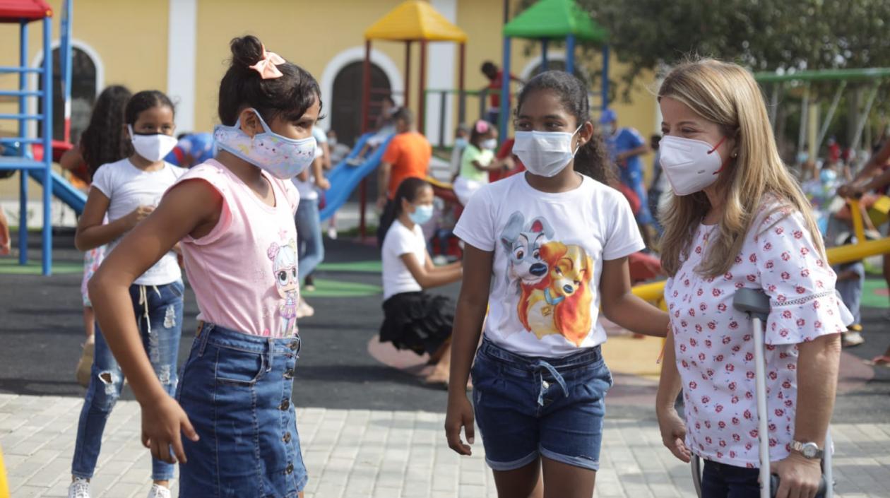 La Gobernadora del Atlántico, Elsa Noguera.