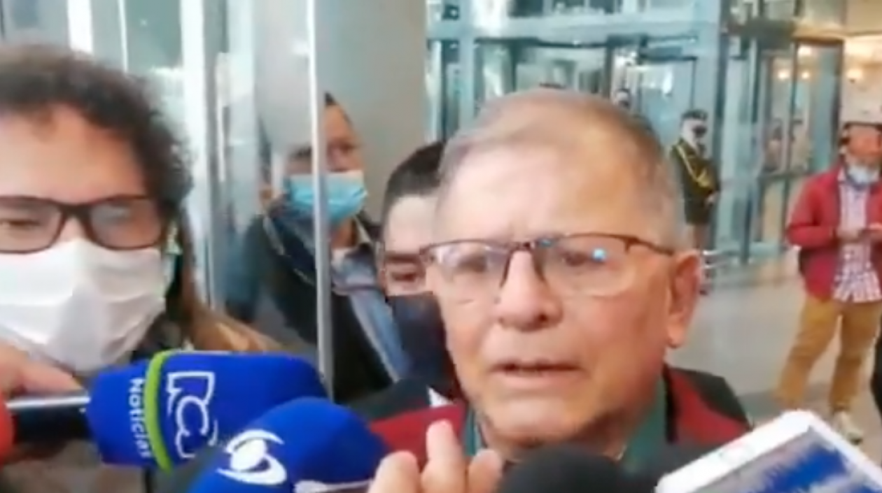 Rodrigo Granda, en el aeropuerto El Dorado.