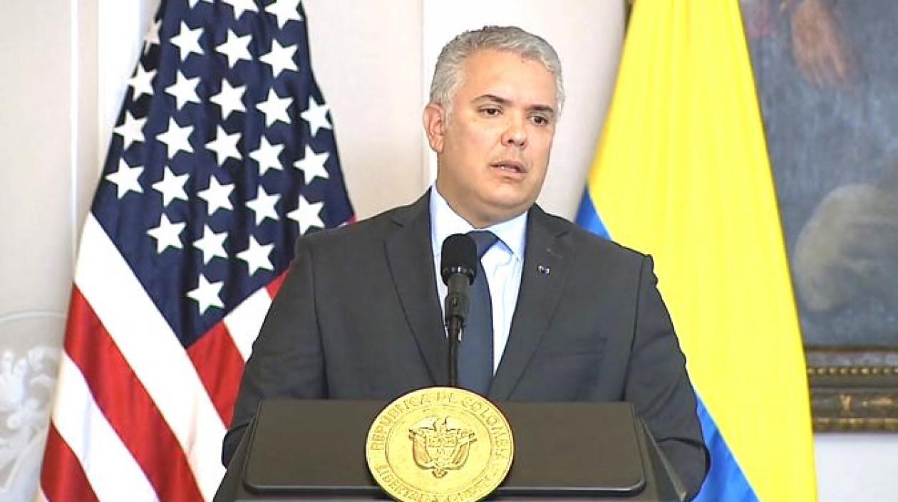 Iván Duque, Presidente de Colombia.