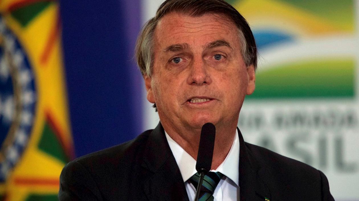 Jair Bolsonaro, presidente de Brasil.