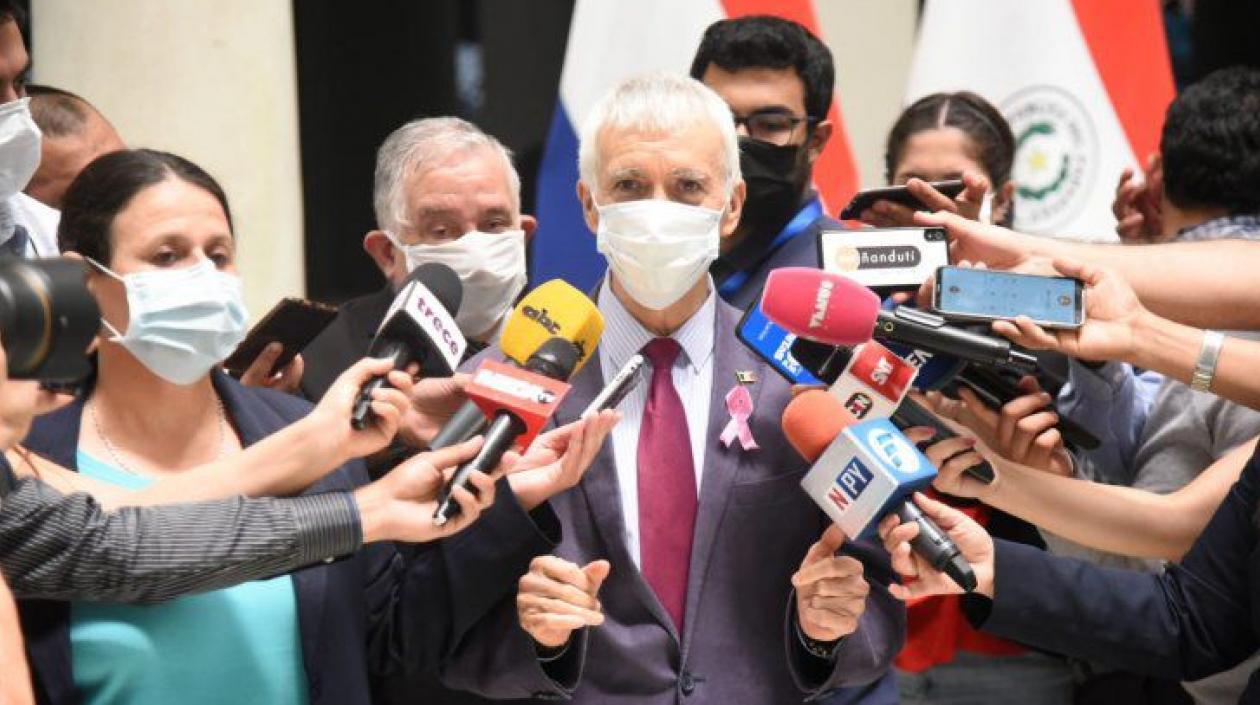 El embajador de México en Asunción, Juan Manuel Nungaray.