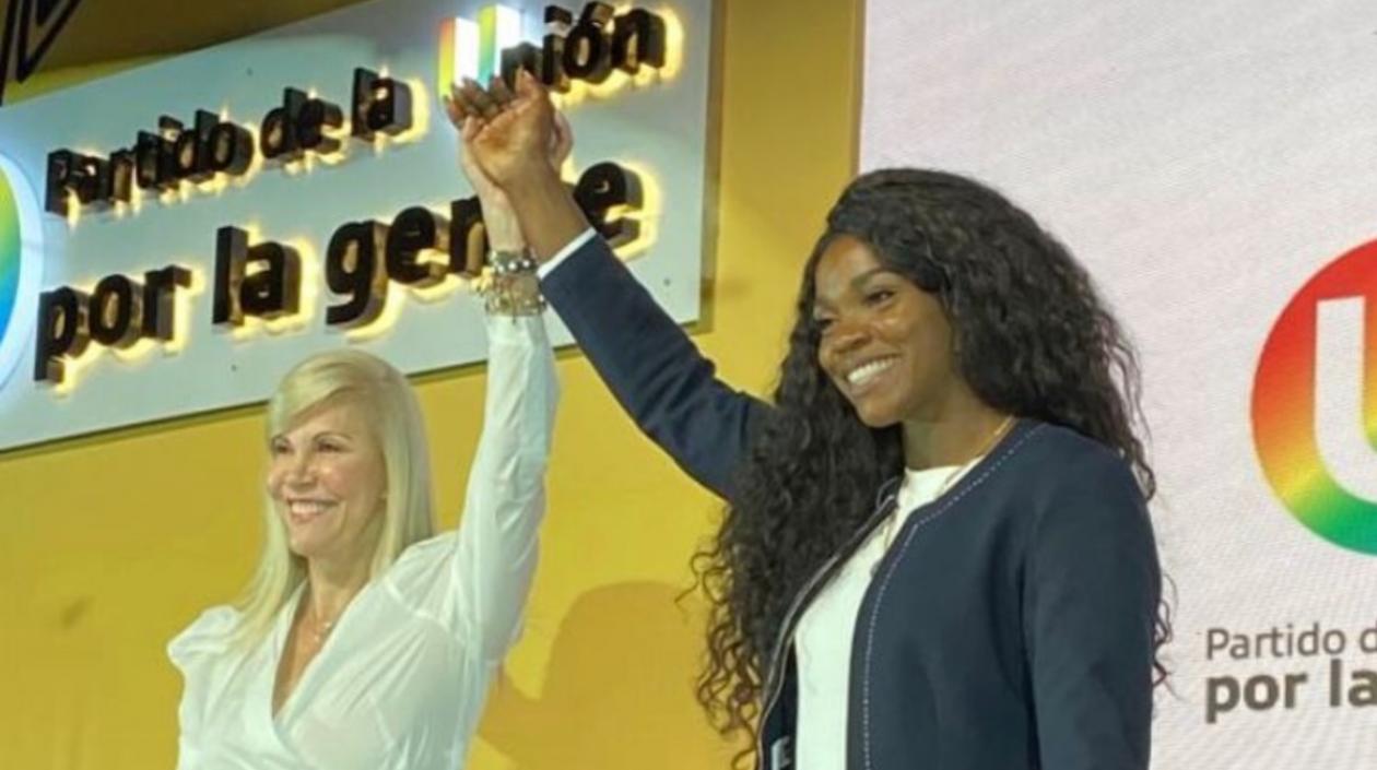 Dilian Francisca Toro y Caterine Ibargüen.