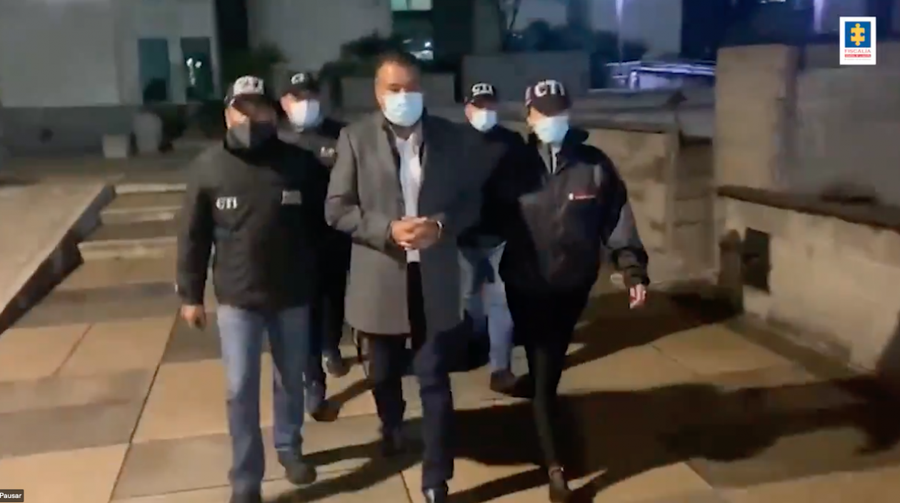 El Gobernador de Arauca, José Facundo Castillo.