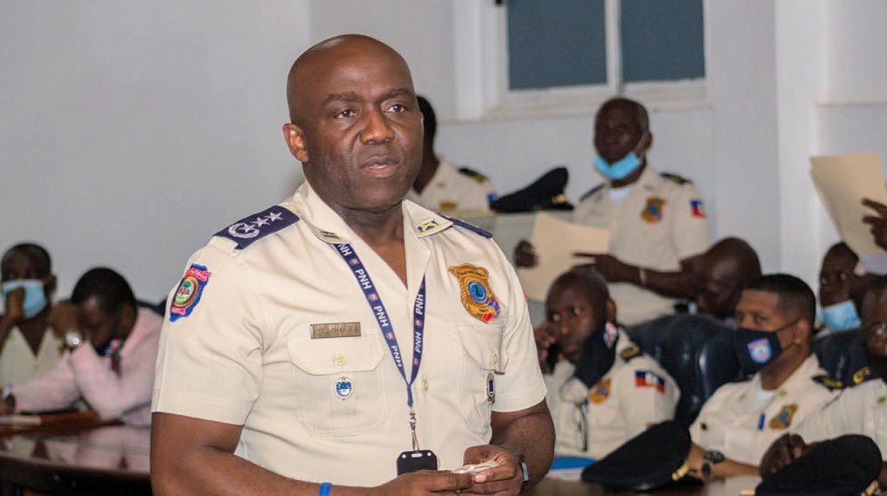 Léon Charles, director general de la Policía Nacional de Haití.