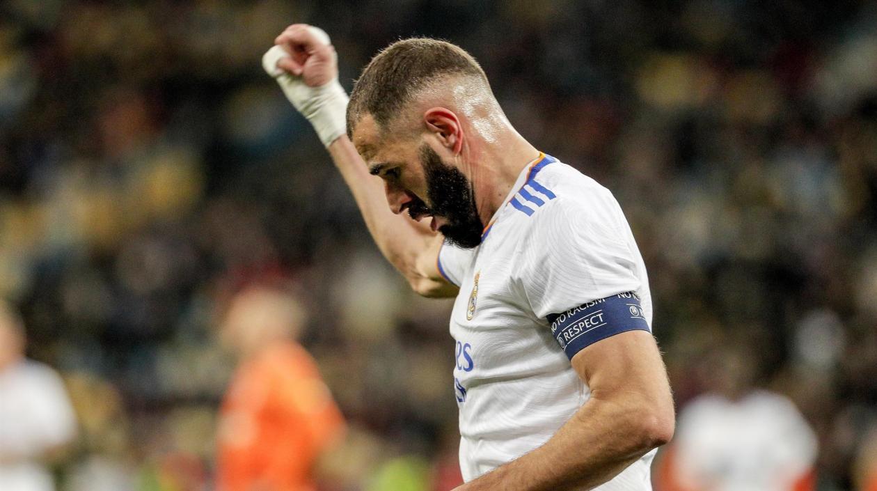 Karim Benzema, delantero francés. 