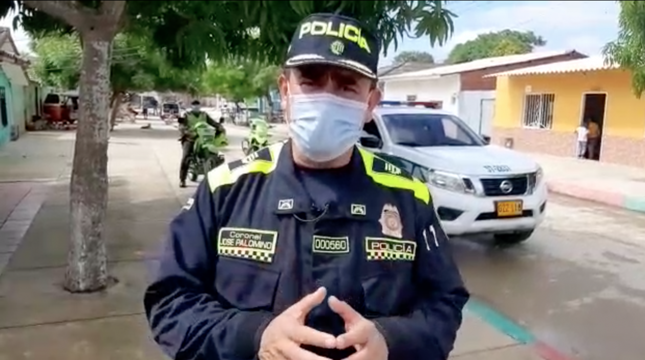 Coronel José Luis Palomino.