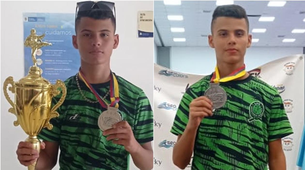 Diego Cabarcas Orozco, karateca barranquillero. 