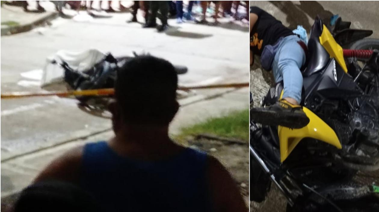 Lugar de los hechos en La Pradera.