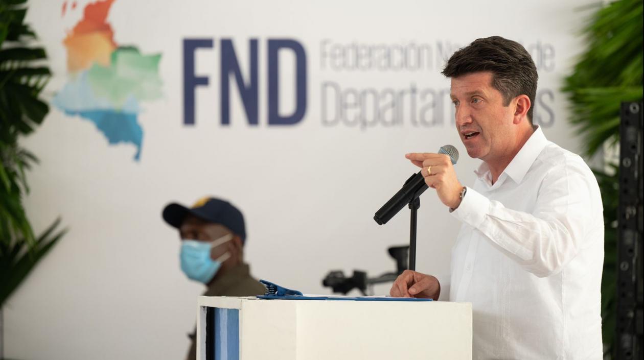 El Ministro de Defensa, Diego Molano.