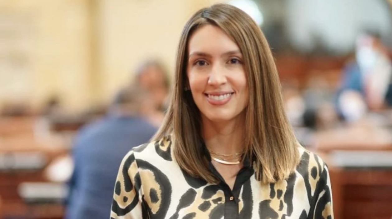 La representante Sara Piedrahita Lyons.