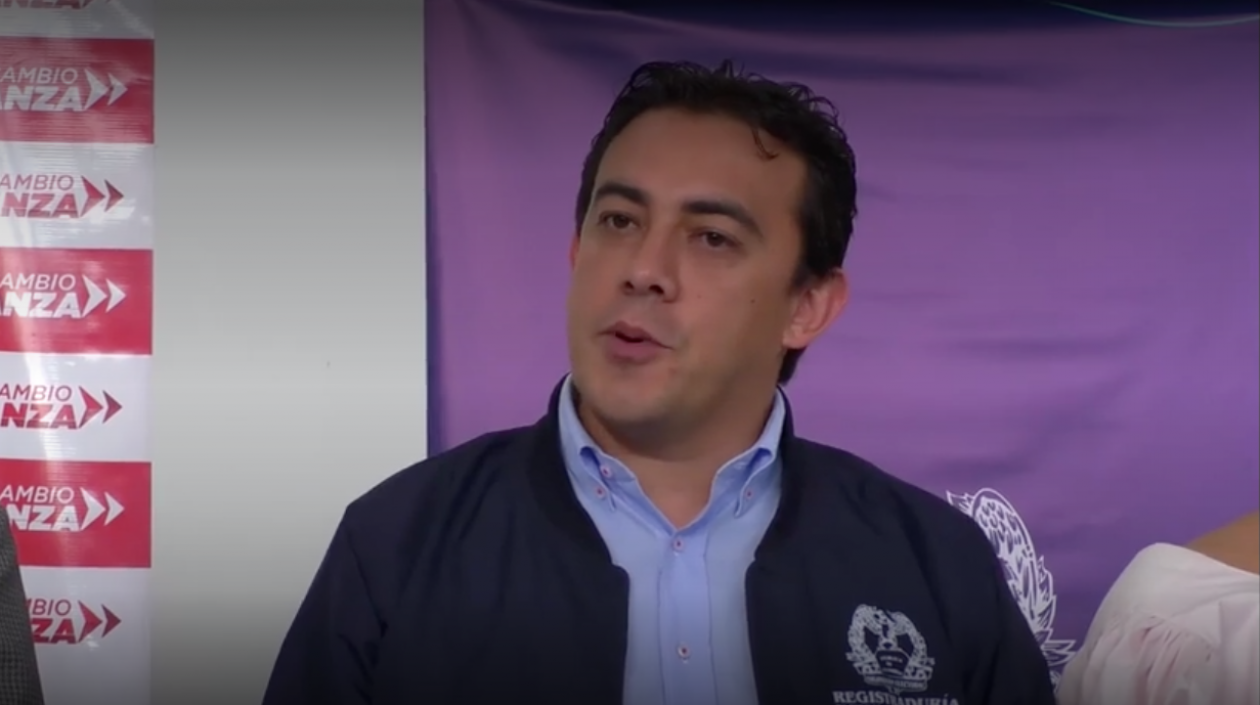 El Registrador Nacional, Alexander Vega.